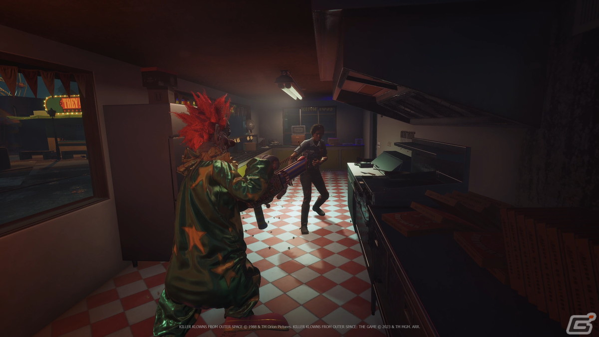 「キラークラウン：ザ・ゲーム」は宇宙から来た殺人ピエロがグロかわいいコミカルホラーゲームだった！試遊レポートとインタビューをお届け【TGS2023】の画像11