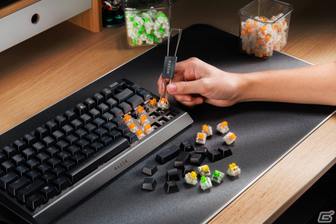 Razer史上最高の打鍵感を目指したゲーミングキーボード「Razer BlackWidow V4 75％」が予約受付開始の画像14