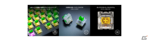 Razer史上最高の打鍵感を目指したゲーミングキーボード「Razer BlackWidow V4 75％」が予約受付開始の画像4