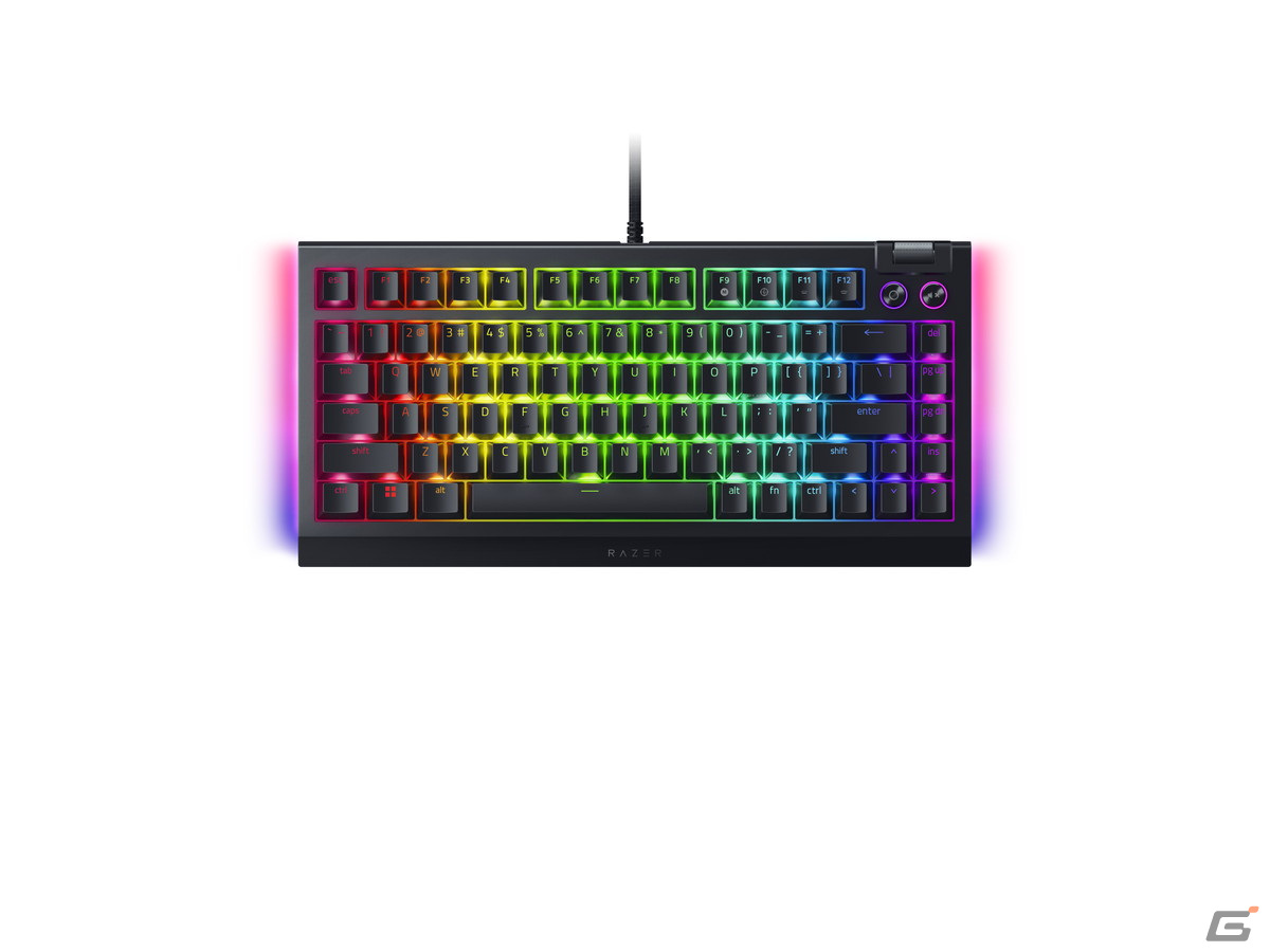 Razer史上最高の打鍵感を目指したゲーミングキーボード「Razer BlackWidow V4 75％」が予約受付開始の画像15