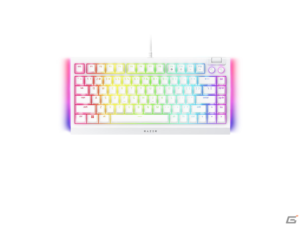 Razer史上最高の打鍵感を目指したゲーミングキーボード「Razer BlackWidow V4 75％」が予約受付開始の画像16