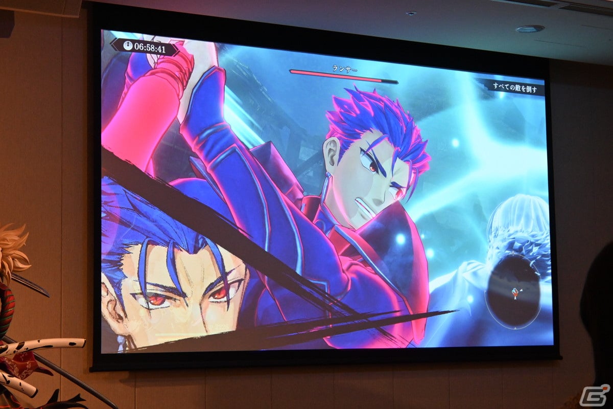 「Fate/Samurai Remnant」完成発表会をレポート！宮本伊織に扮したサムライ姿で登場した粗品さんの「Fate」愛あふれるエピソードもの画像11