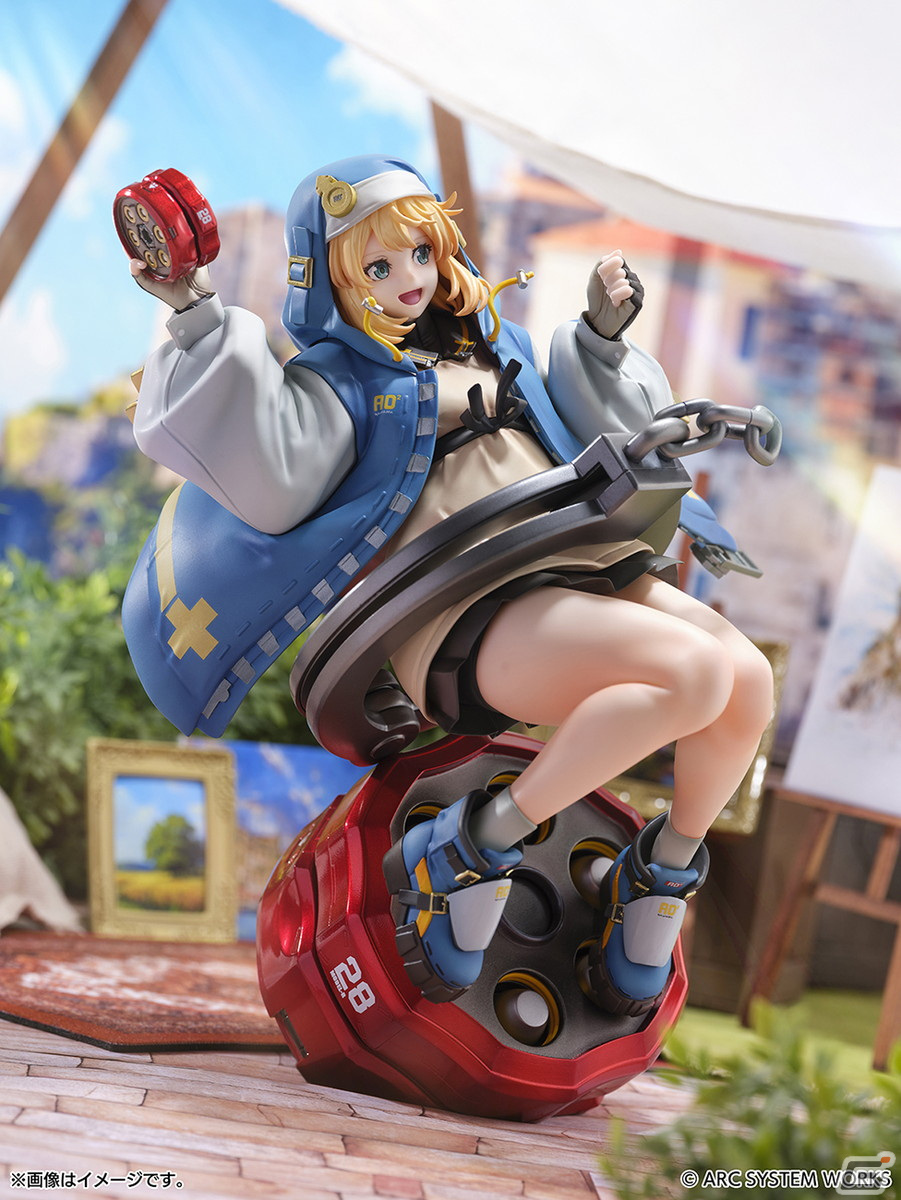 「GUILTY GEAR -STRIVE-」ブリジットが渋スクフィギュアにより1/7スケールフィギュアに！予約受付がスタートの画像4
