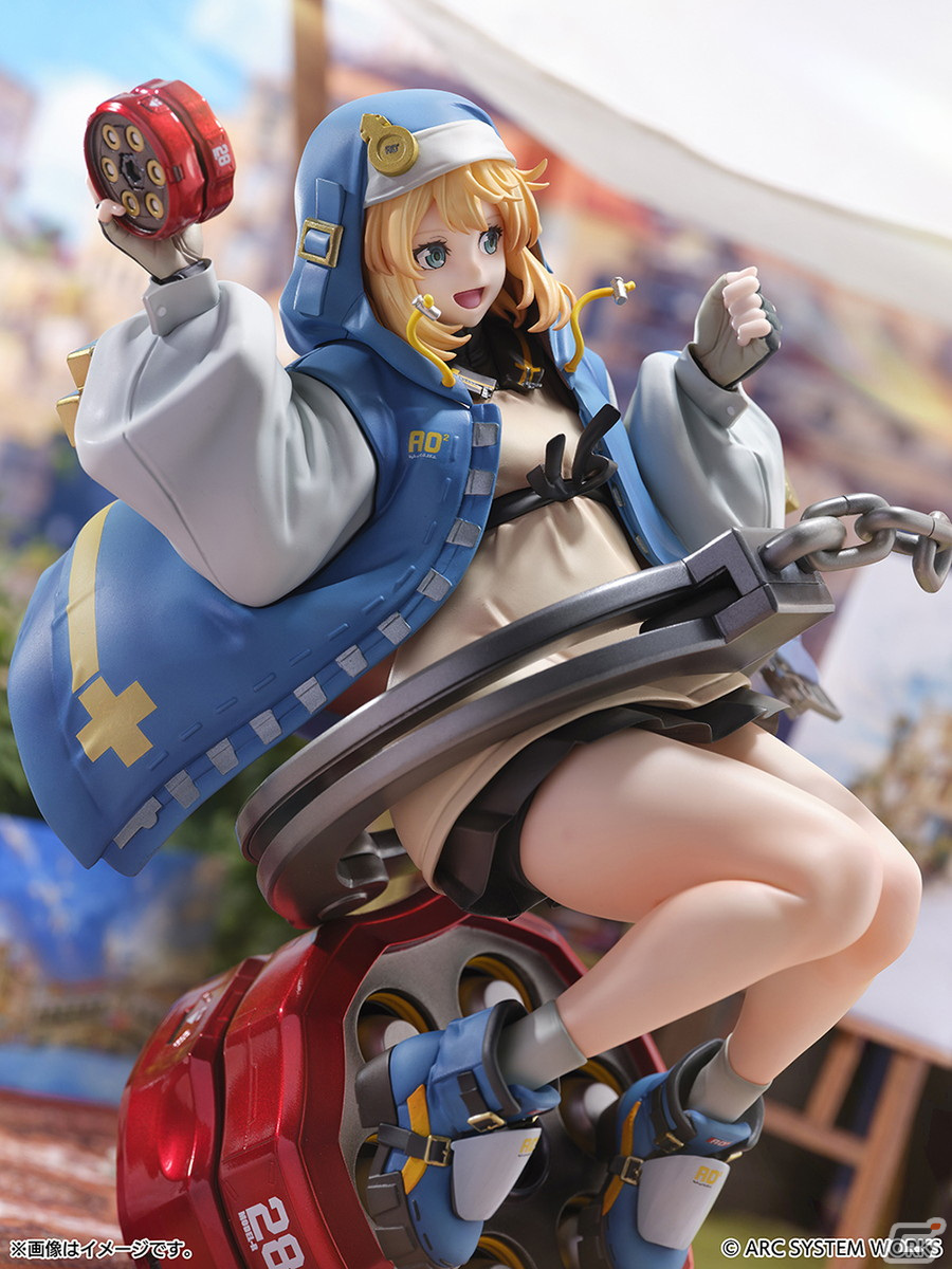 「GUILTY GEAR -STRIVE-」ブリジットが渋スクフィギュアにより1/7スケールフィギュアに！予約受付がスタートの画像5