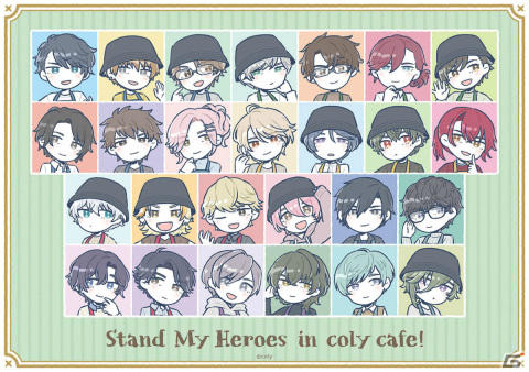「スタマイ」のコラボカフェが10月18日よりcoly cafe! 池袋PARCO店で実施！各所属をイメージしたドリンクなどを販売の画像1