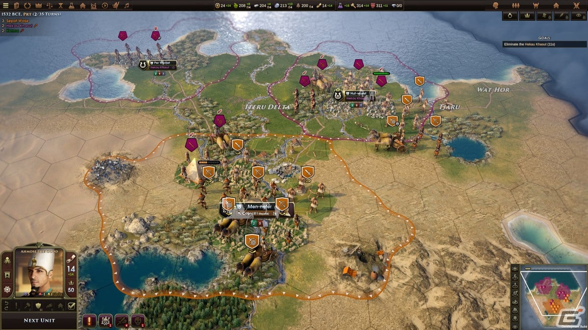 歴史ストラテジー「Old World」の古代エジプトを舞台にした新DLC「Pharaohs of the Nile」が10月5日に配信！の画像2