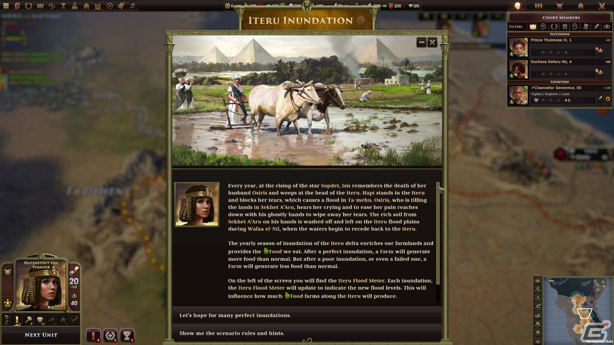 歴史ストラテジー「Old World」の古代エジプトを舞台にした新DLC「Pharaohs of the Nile」が10月5日に配信！の画像7