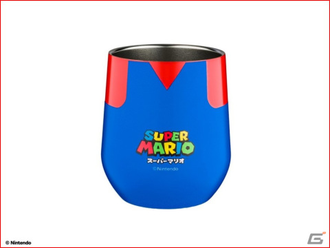 「スーパーマリオタンブラーBOOK」マリオver.とルイージver.が10月12日に発売！コスチュームをモチーフにした真空断熱タンブラーの画像3