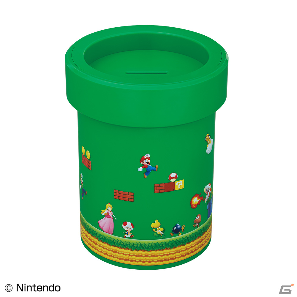 「一番くじ スーパーマリオ おうちでアドベンチャーライフ」が10月13日より順次発売！ゲームサウンドが流れる壁掛け時計や土管の貯金箱が登場の画像4