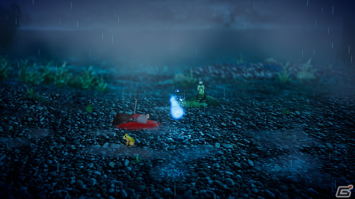 「雨魂 -AMEDAMA-」Steam無料体験版が配信！イザナギゲームズとアクワイアによる箱庭型・横スクロール憑依アクションアドベンチャーの画像3
