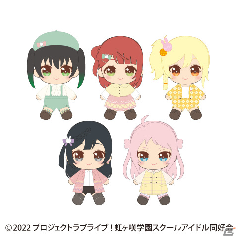 「ラブライブ！」のイースターパーティーぬいぐるみがGiGO限定プライズとして登場！10月7日より3年生から順に展開の画像2