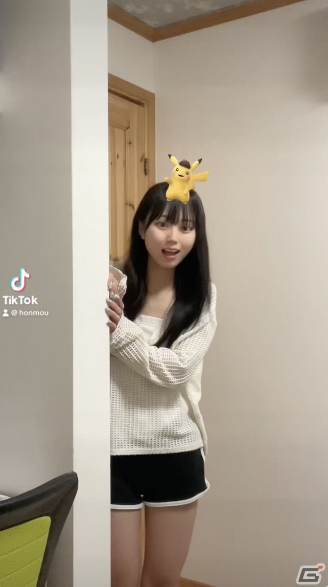 「帰ってきた 名探偵ピカチュウ」のオリジナルTikTokエフェクトが公開！「ようこそ！ポケモンカフェ」でも10月6日よりコラボを実施の画像8