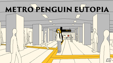 「ファミレスを享受せよ」を手掛けた月刊湿地帯による最新作「METORO PENGUIN EUTOPIA」のSteamページが公開！の画像2