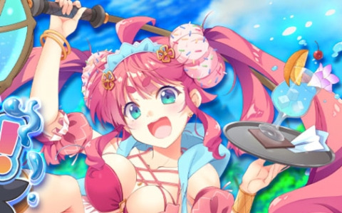 「救世少女 メシアガール おかわり」に水着姿の★3カンラ［サマージェネラル］が登場！イベント「水着で対決！ブキャラポイ」も開催