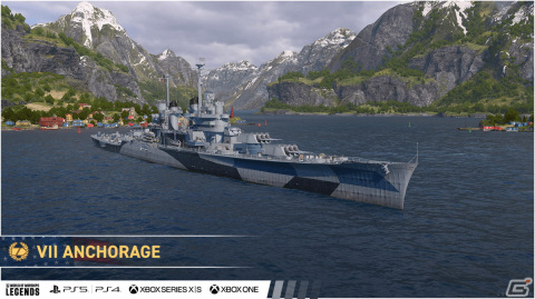 「World of Warships: Legends」でアニメ「蒼き鋼のアルペジオ」とのコラボが再び！ARP HaguroやARP Nachiなどのコラボ艦艇が登場の画像7