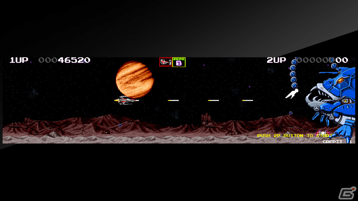 「アーケードアーカイブス ダライアスII」が10月5日に配信！1989年にタイトーから発売されたSTGの画像2