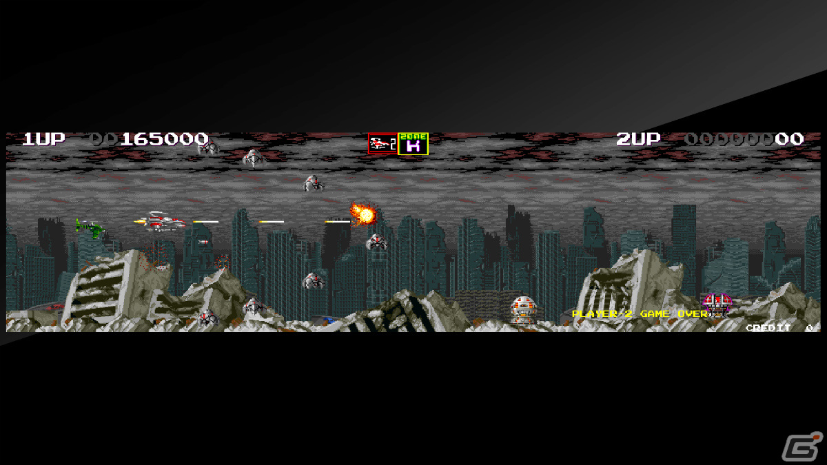 「アーケードアーカイブス ダライアスII」が10月5日に配信！1989年にタイトーから発売されたSTGの画像5