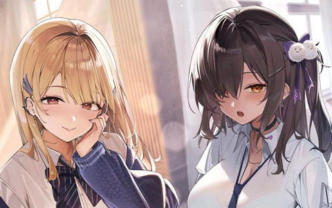「勝利の女神：NIKKE」姉妹のように仲の良い2人組新SSRキャラクター「ナガ」＆「ティア」が登場！
