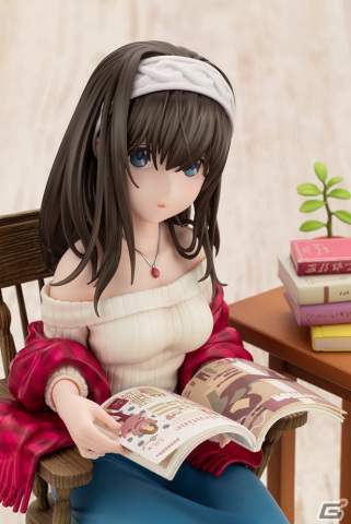 今の私は……小悪魔、でしょうか？「デレマス」より鷺沢文香がオフの姿で立体化！の画像10