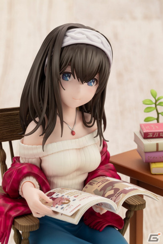 今の私は……小悪魔、でしょうか？「デレマス」より鷺沢文香がオフの姿で立体化！の画像12