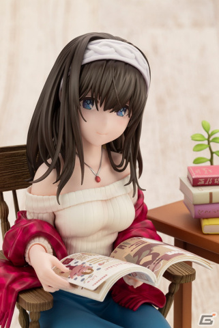 今の私は……小悪魔、でしょうか？「デレマス」より鷺沢文香がオフの姿で立体化！の画像13