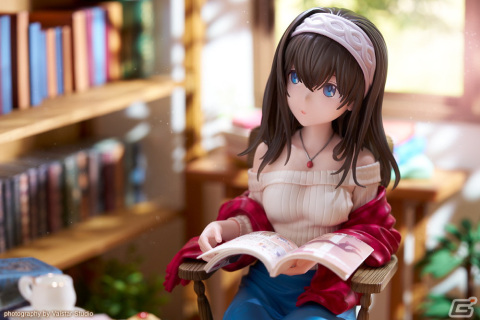 今の私は……小悪魔、でしょうか？「デレマス」より鷺沢文香がオフの姿で立体化！の画像3
