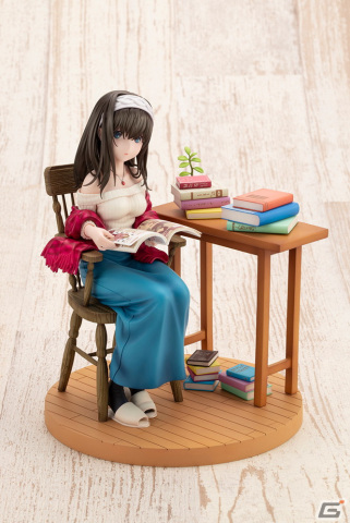 今の私は……小悪魔、でしょうか？「デレマス」より鷺沢文香がオフの姿で立体化！の画像5