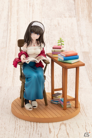 今の私は……小悪魔、でしょうか？「デレマス」より鷺沢文香がオフの姿で立体化！の画像6