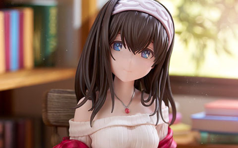 今の私は……小悪魔、でしょうか？「デレマス」より鷺沢文香がオフの姿で立体化！