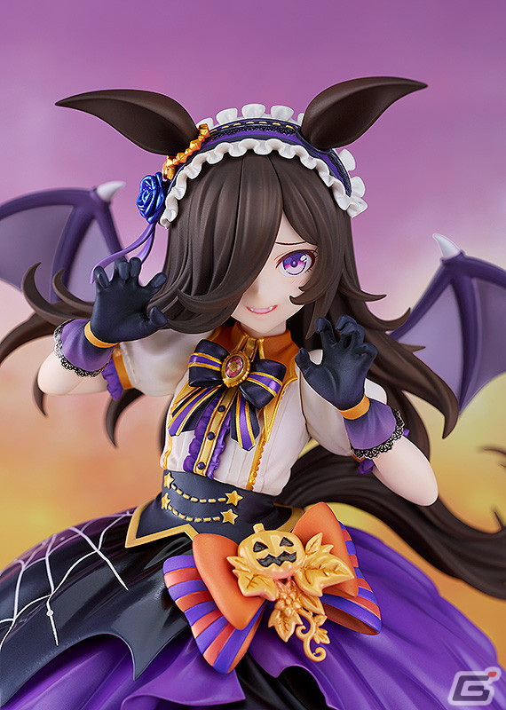 「ウマ娘 プリティーダービー」から「ライスシャワー～Make up Vampire!～」の1/7スケールフィギュアが登場！の画像1