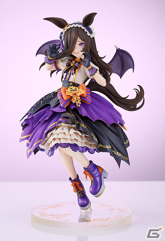 「ウマ娘 プリティーダービー」から「ライスシャワー～Make up Vampire!～」の1/7スケールフィギュアが登場！の画像3
