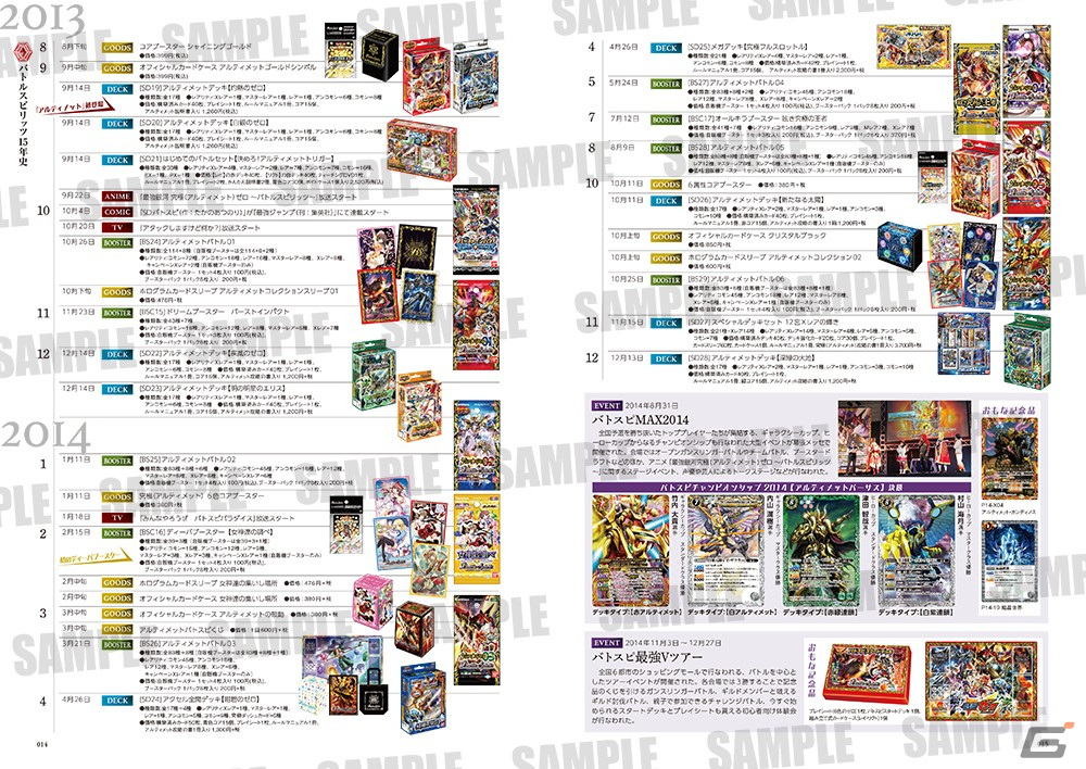 バトルスピリッツ 15thメモリアルブック」が発売！「バトスピ」15年間