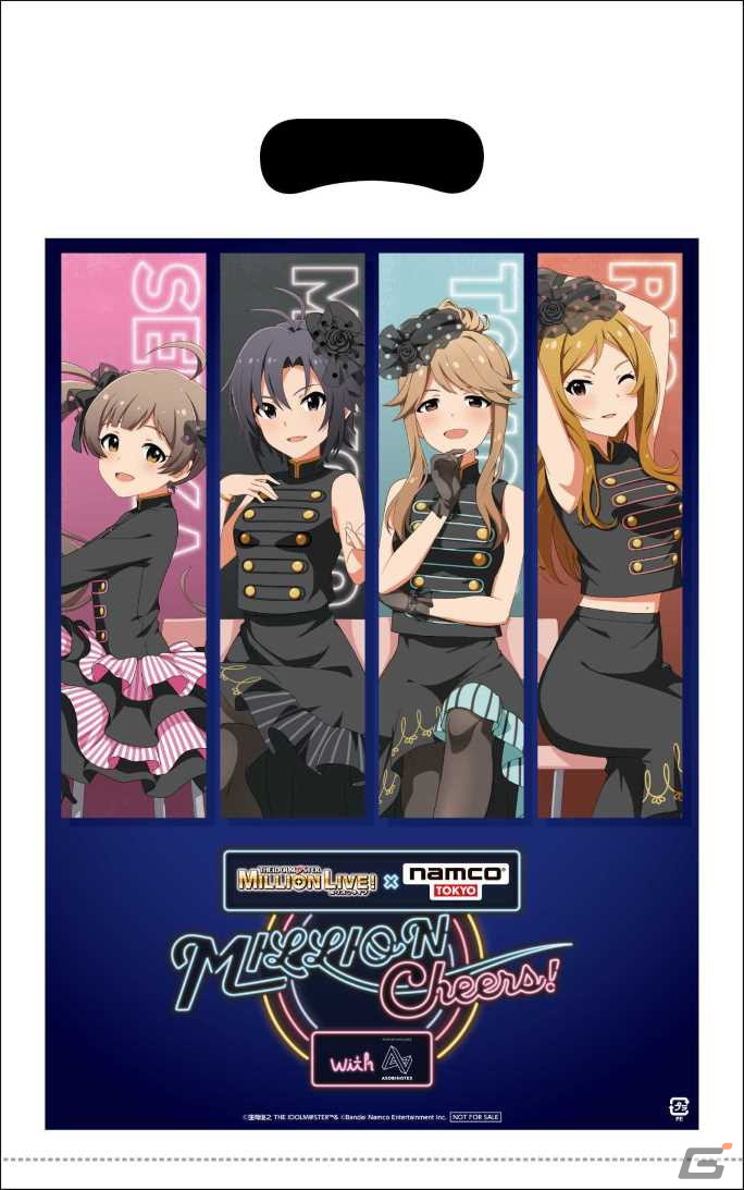 「アイドルマスター ミリオンライブ！ × namco TOKYO MILLION Cheers! with ASOBINOTES」が10月20日より開催！の画像15