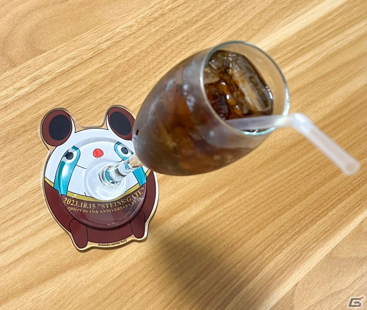 「シュタインズ・ゲート」と秋葉原ラジオ会館のコラボフェアにゲーム原画やタイムマシンが登場！ドクター中鉢記者会見場のフォトスポットもの画像13