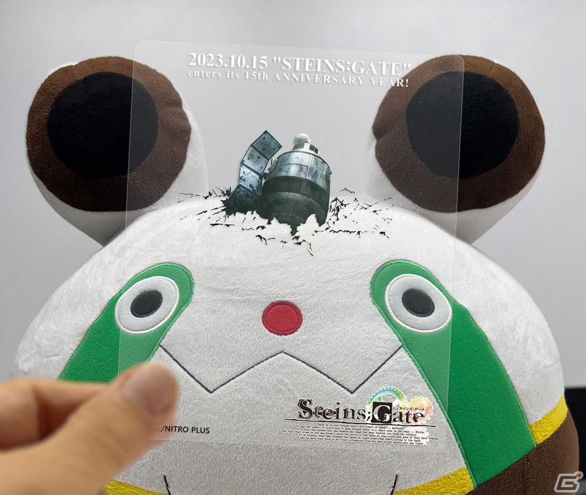 「シュタインズ・ゲート」と秋葉原ラジオ会館のコラボフェアにゲーム原画やタイムマシンが登場！ドクター中鉢記者会見場のフォトスポットもの画像15