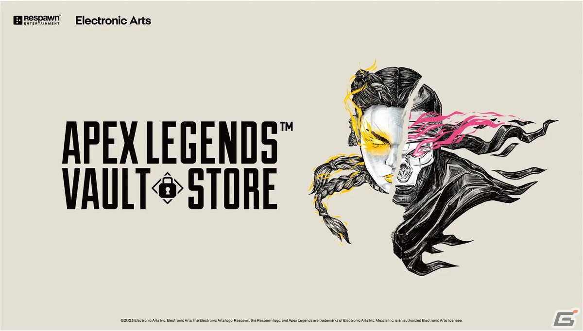 グッズショップ「APEX LEGENDS VAULT STORE」大阪会場が10月10日から