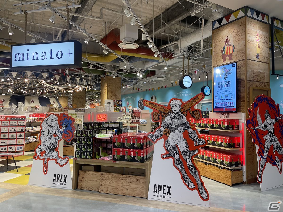 グッズショップ「APEX LEGENDS VAULT STORE」大阪会場が10月10日