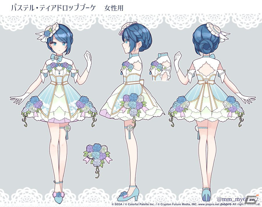 【「プロセカ」3周年企画】1年間の衣装デザインキャンペーンの採用作品・佳作をまとめて紹介！の画像22