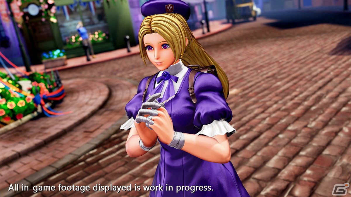 「KOF XV」四条雛子がDLCキャラクターとして2023年冬に参戦！小柄な見た目に反して相撲スタイルで戦うパワーキャラクターの画像3