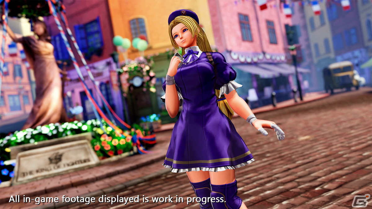 「KOF XV」四条雛子がDLCキャラクターとして2023年冬に参戦！小柄な見た目に反して相撲スタイルで戦うパワーキャラクターの画像4