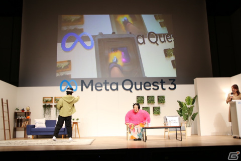 野田クリスタルさんとゆりやんレトリィバァさんもMR体験にビックリ！新時代到来を予感させた「Meta Quest 3」発売記念イベントをレポートの画像22