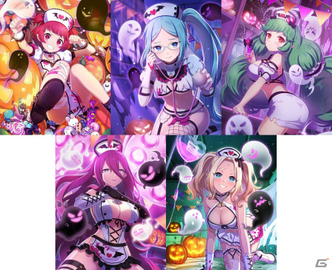 「ごまおつ」でセクシーなナース姿の5悪魔が登場するハロウィンイベントが開催！乙女編も後日実施予定の画像6