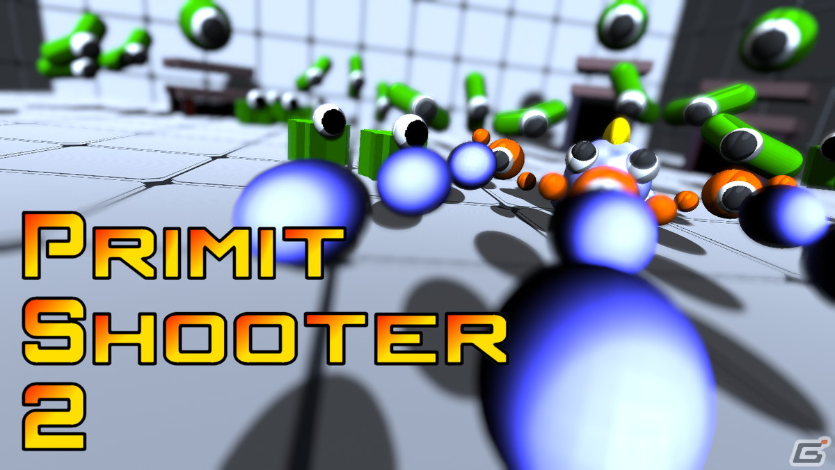 ローグライト3Dシューティングゲーム「Primit Shooter 2」が10月19日にSteamで発売！エイリアンから身を守りクリアを目指そうの画像1