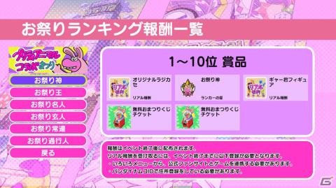サバイバルクイズACT「Survival Quiz CITY おまつり編」が基本プレイ無料で配信！プリティアニマルがテーマのイベントが10月13日より開催の画像13