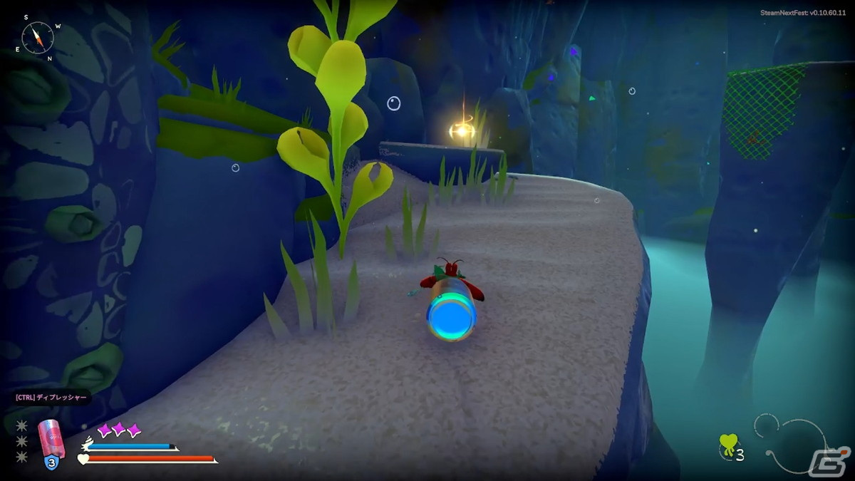 ヤドカリとなって海底王国を冒険するソウルライク3Dアクションゲーム「Another Crab's Treasure」の紹介動画をお届け！の画像3