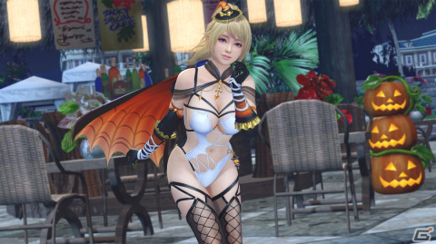 「DEAD OR ALIVE XVV」蜘蛛×魔女イメージのセクシーなSSR水着「アラクネ・ミラージュ」が登場！水に濡れると色が変化の画像6