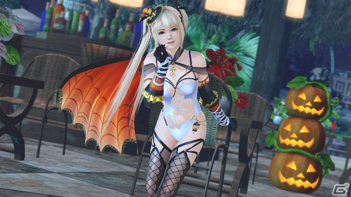 「DEAD OR ALIVE XVV」蜘蛛×魔女イメージのセクシーなSSR水着「アラクネ・ミラージュ」が登場！水に濡れると色が変化の画像8