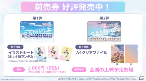 アニメ「アイドルマスター シャイニーカラーズ」劇場第1章の入場者特典が公開！283プロダクションのアイドル宣材資料がもらえるの画像8