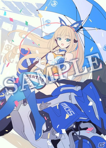 「GUNVOLT RECORDS 電子軌録律」本体に搭載される全15曲が公開！畠山義崇氏による描き下ろし店舗特典イラストの線画もの画像22
