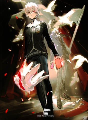 「モナーク／Monark」発売2周年記念イラストが公開――主人公に加え謎のキャラクターの姿も……？の画像1